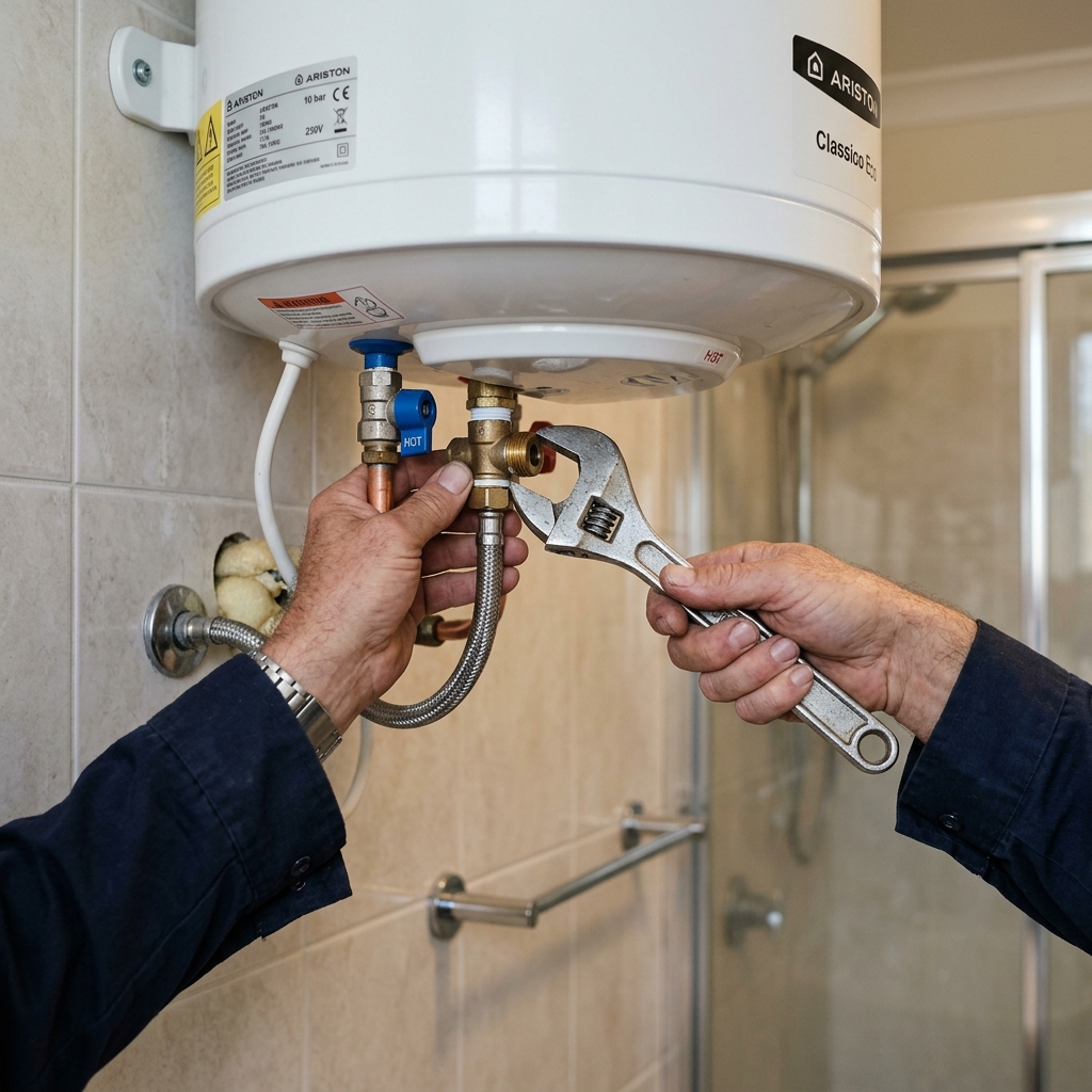 Water heater servicing and installation